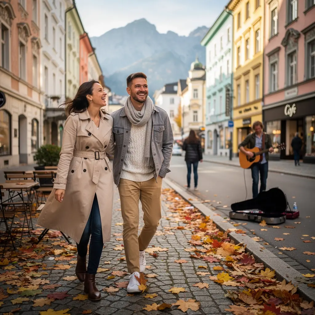 Gemütliches Wohnzimmer mit modernen Möbeln und großen Fenstern, die Licht hereinlassen.